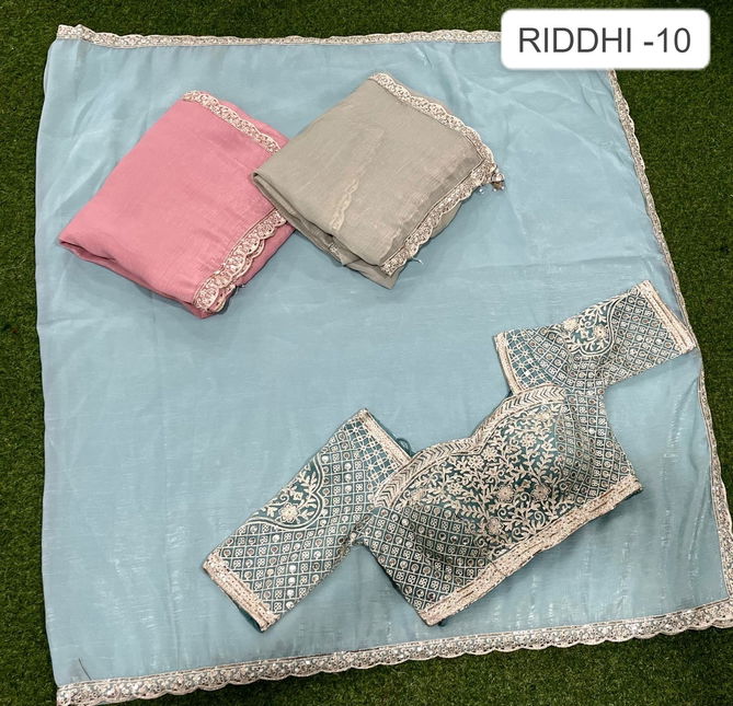 Riddhi 10 By Kalpatru Chiffon Mono Georgette Printed Sarees Wholesale Price In Surat